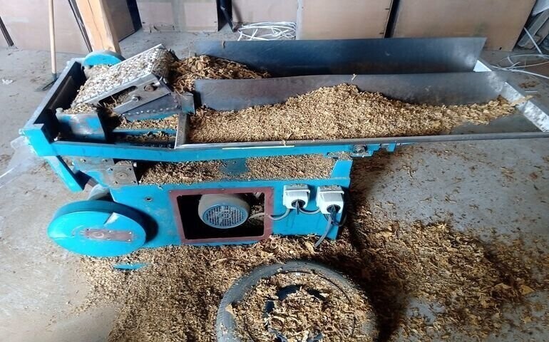 Nielegalna fabryka tytoniu w gm. Kamieńsk zlikwidowana