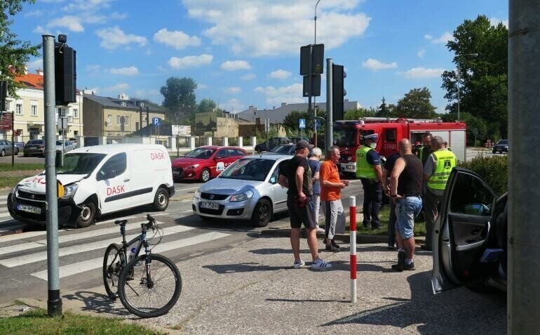 Potrącenie rowerzysty w Al. Kopernika. Sprawca kolizji był pijany AKTUALIZACJA