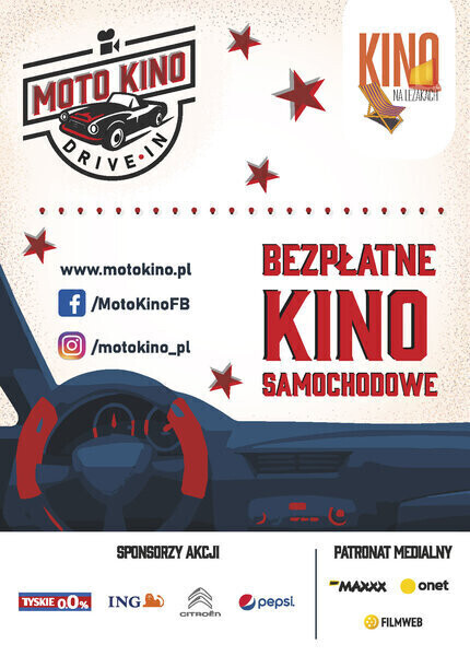 Kino na leżakach Motokino już 23 sierpnia