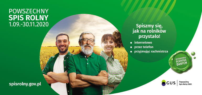 Spiszmy się jak na rolników przystało czyli Powszechny Spis Rolny 2020.