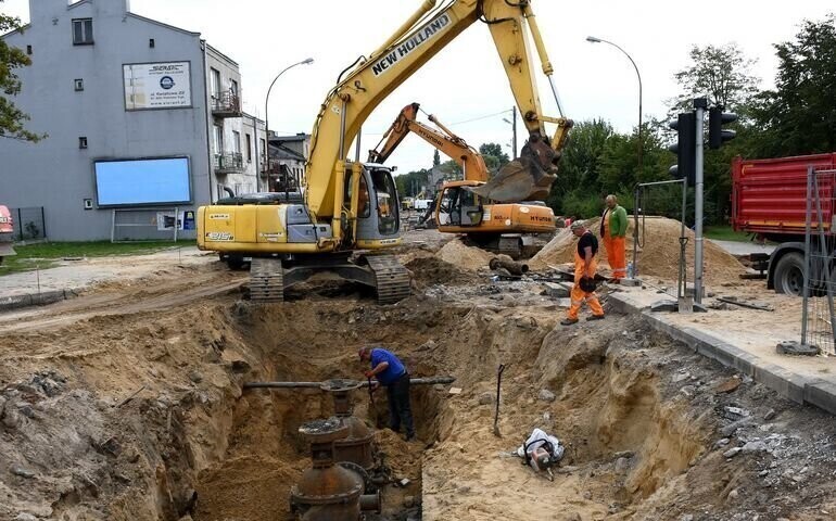 Remont ul. Wojska Polskiego zakończy się późną jesienią