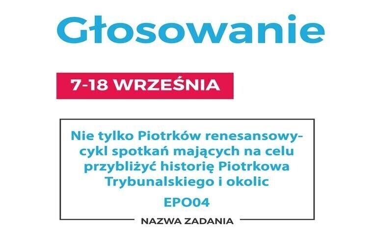 Łódzkie na plus. Poznaj jeden z piotrkowskich projektów
