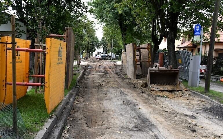 Prace na Staszica. Teraz czas na wodociąg
