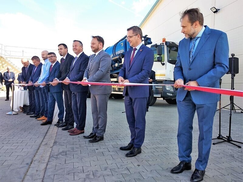 Wolbórz Nowoczesna oczyszczalnia ścieków otwarta