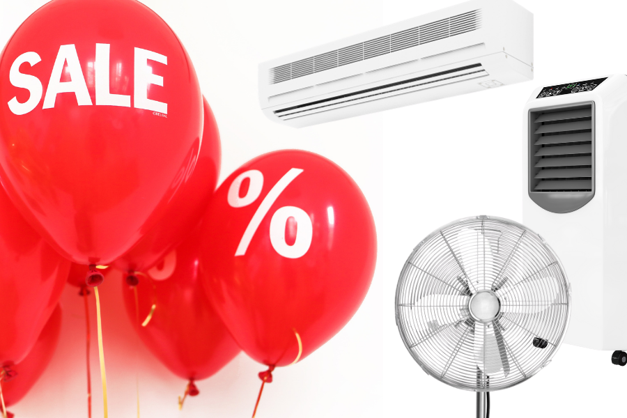 Posezonowe promocje szansa na tani klimatyzator przenośny