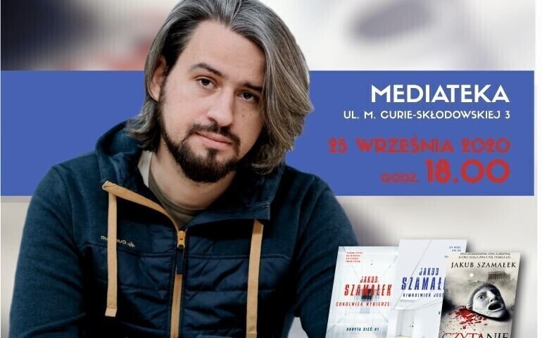 Jakub Szamałek kolejnym gościem mediateki