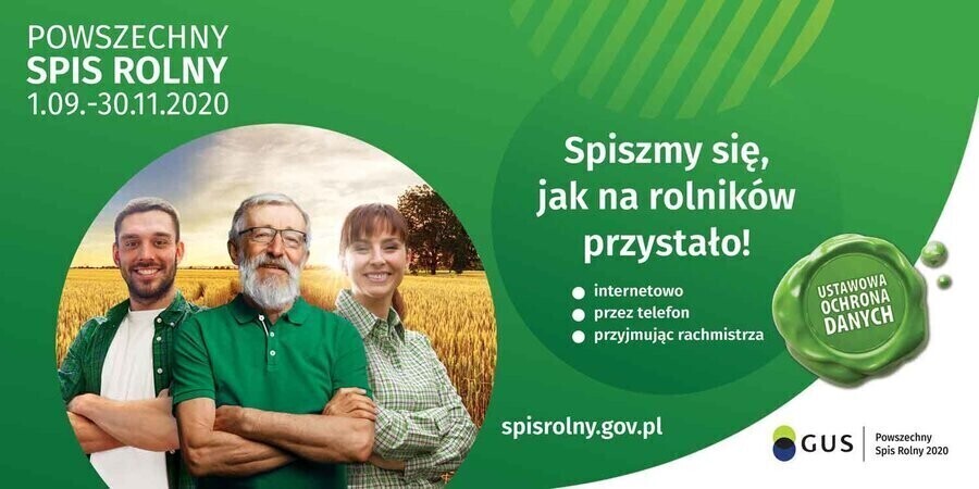 Spiszmy się jak na rolników przystało czyli Powszechny Spis Rolny 2020
