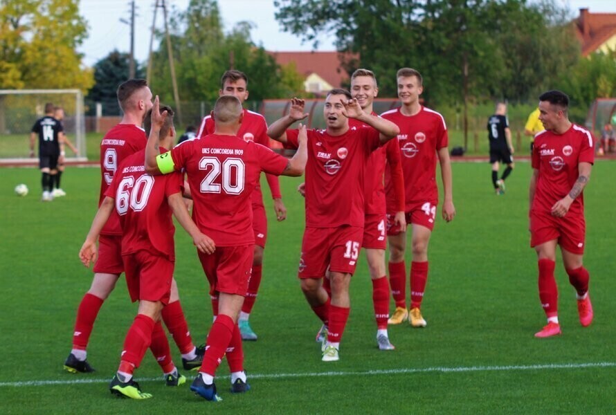 Concordia rozbiła Piasta Krzywanice Galeria