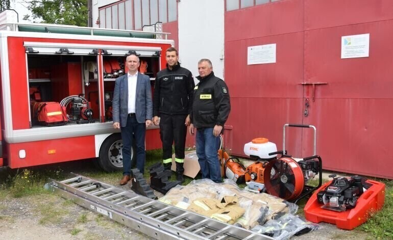 OSP w Tychowie z nowym sprzętem