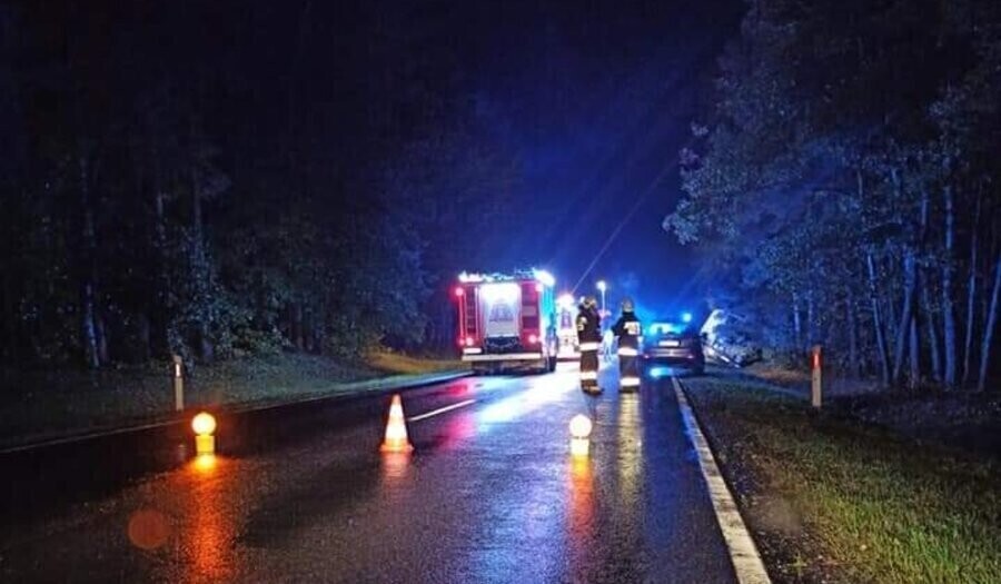 Śmiertelny wypadek na DK12