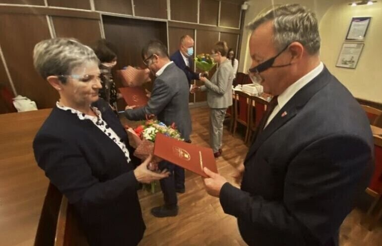 Wolbórz Burmistrz spotkał się z dyrektorami