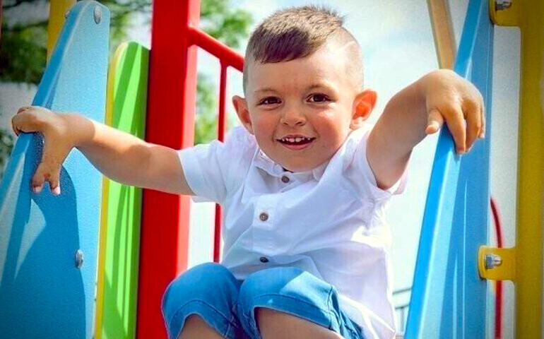 Mały Gabryś walczy o sprawność