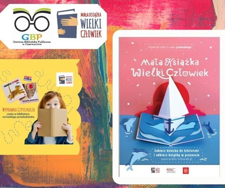 Gmina Czarnocin Mała książka wielki człowiek czyli wyprawki dla najmłodszych czytelników