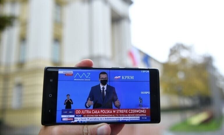 Cała Polska od soboty strefą czerwoną