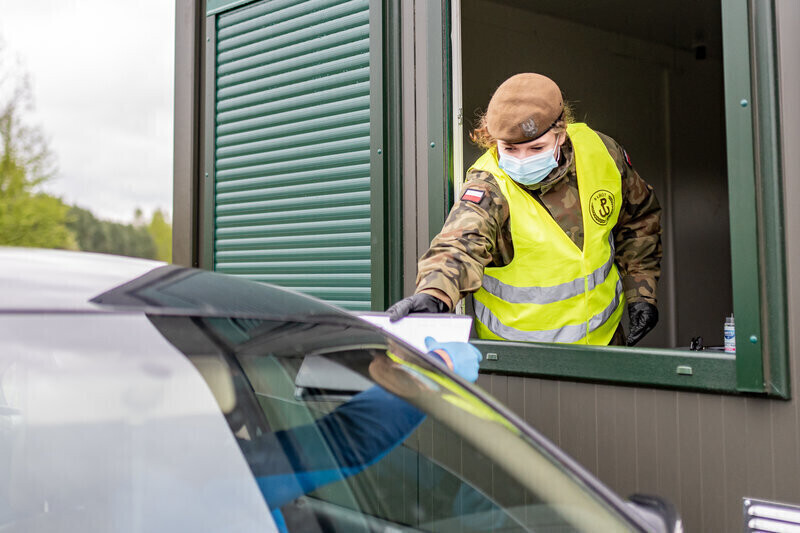 Terytorialsi pomogą w pobieraniu próbek