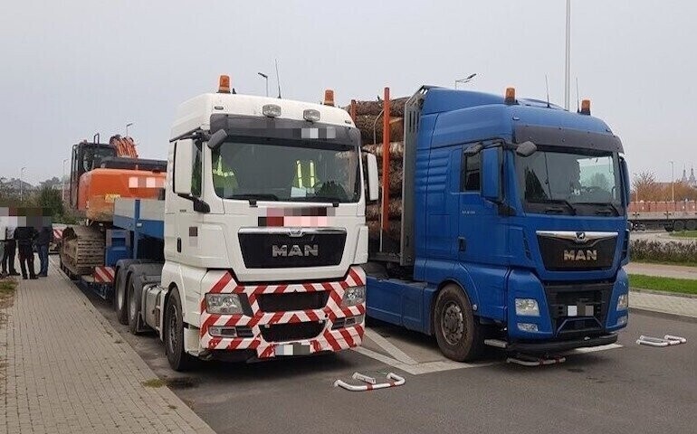 Piotrkowska ITD zatrzymała kolejne zbyt ciężkie transporty
