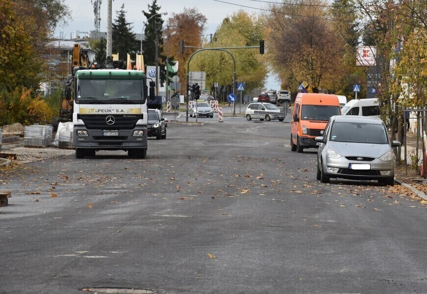 Wojska Polskiego - trwają prace wykończeniowe