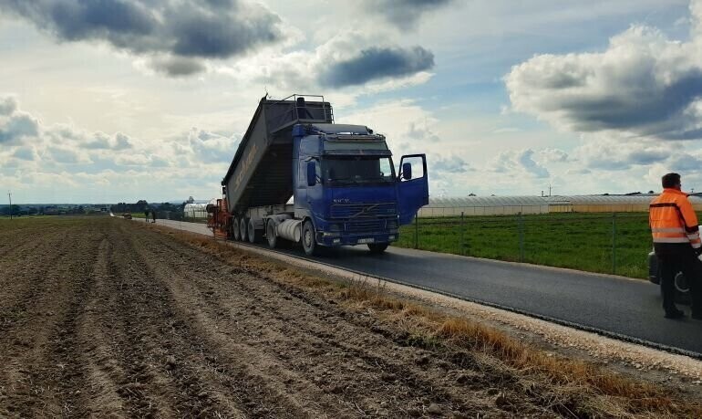 Droga dojazdowa do pól w Gomulinie gotowa