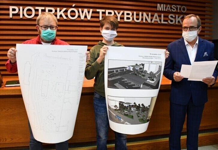 Młodzi piotrkowianie chcą więcej zieleni wokół wieży ciśnień