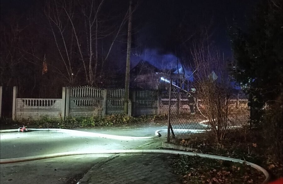 Ciało znalezione w pogorzelisku