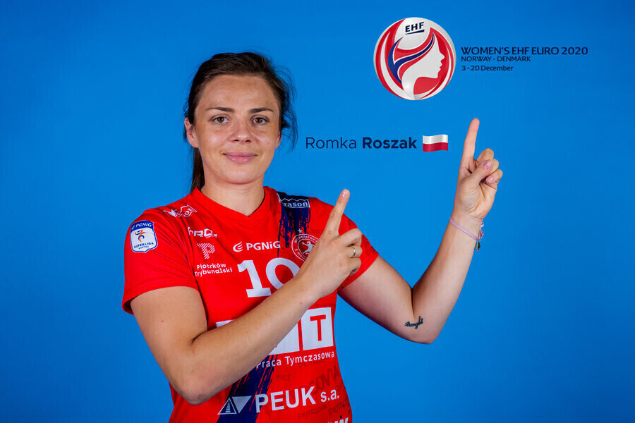 Romana Roszak w kadrze Polski na EHF Euro 2020