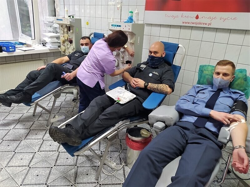 Służba Więzienna oddaje osocze