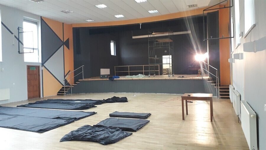 Prace remontowe w moszczenickim GOKiS na ukończeniu