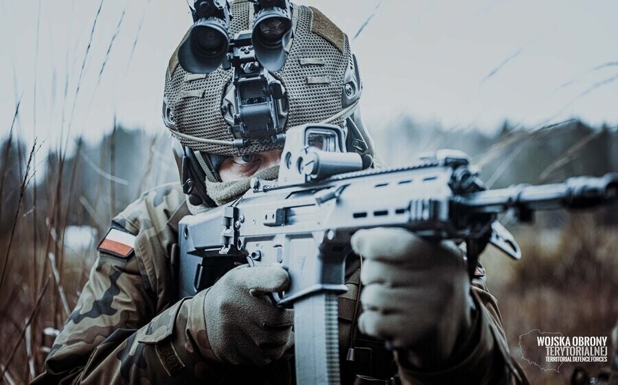 Nowe hełmy terytorialsów