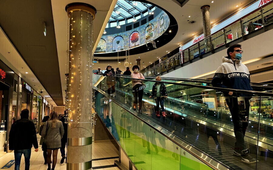 Mieszkańcy regionu na przedświątecznych zakupach