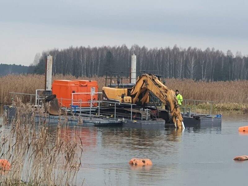 Prace przy pogłębianiu Pilicy nie zwalniają