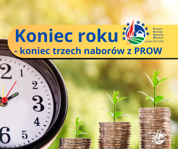 Koniec roku - koniec trzech naborów z PROW