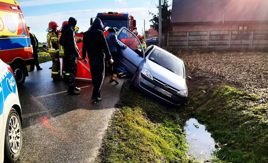 Śmierć na drodze w Grabicy