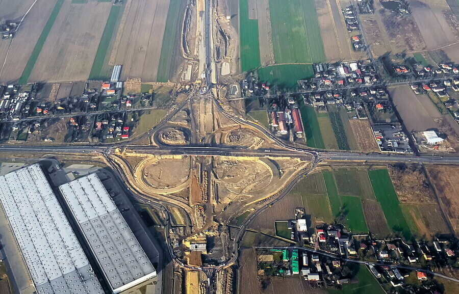 Gigantyczne rondo znika. Przez 2 godziny droga będzie zamknięta