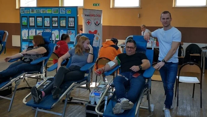 Oddali ponad 20 litrów krwi dla poszkodowanej w wypadku