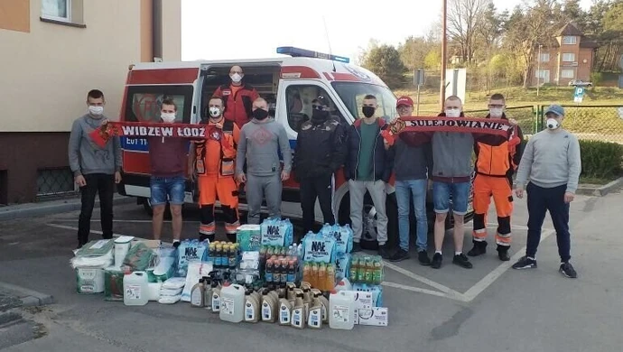 Ratownicy z Sulejowa dziękują za wsparcie