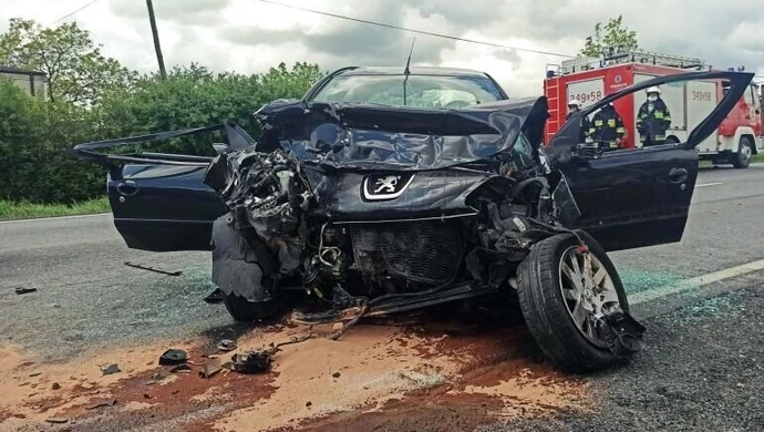 Wypadek w Srocku. Jedna osoba nie żyje