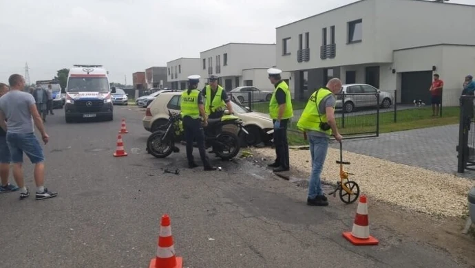 Śmierć młodego motocyklisty