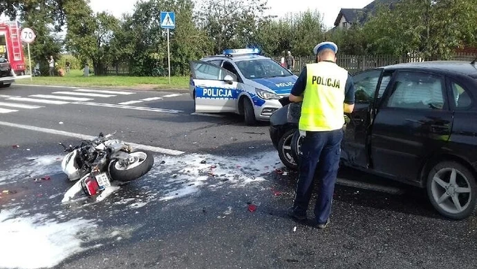 Śmierć motocyklisty w Prymusowej Woli
