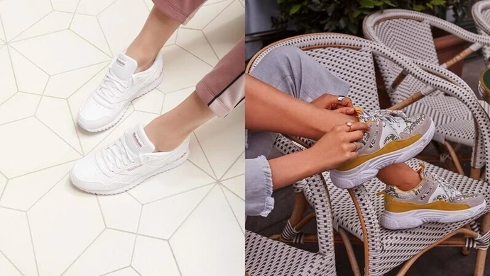 Z czym łączyć damskie sneakersy?