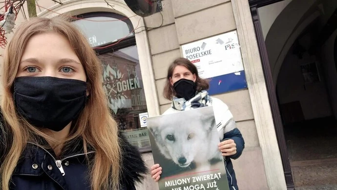 Aktywiści również w Piotrkowie przypominają o „piątce dla zwierząt”