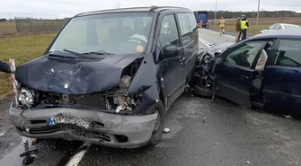 Kolejny wypadek na DK 12 [ZDJĘCIA]