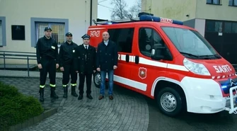 W Bieżywodach mają nowy wóz strażacki