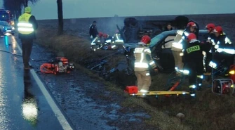 Pościg za złodziejem samochodu. Sprawca nie żyje