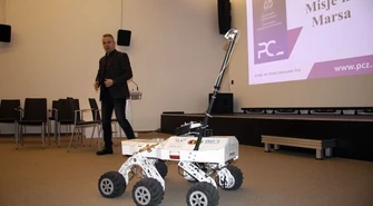 Łazik marsjański w piotrkowskiej Mediatece 800-lecia