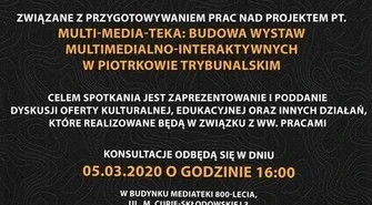 Konsultacje społeczne w mediatece