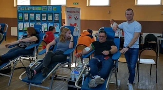 Oddali ponad 20 litrów krwi dla poszkodowanej w wypadku
