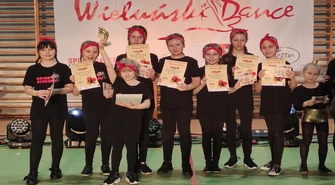 Tancerki z MOK najlepsze w Wieluniu