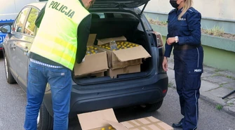 Zamiast do zniszczenia, spirytus trafił do szpitala