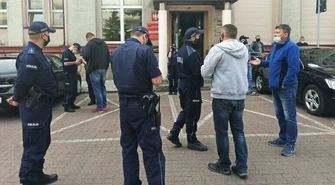 Kupcy protestowali przed Urzędem Miasta