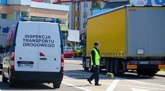 Kierowca tira uciekał przed ITD (AKTUALIZACJA)